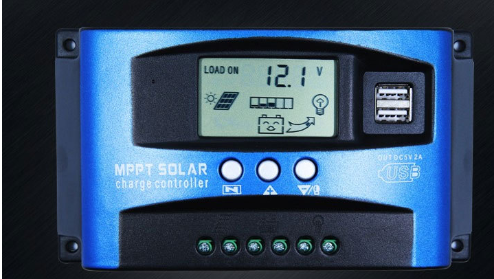 40A Solar Controller MPPT Smart 12V 24V Photovoltaic Panel Controller LED Street Light Controller