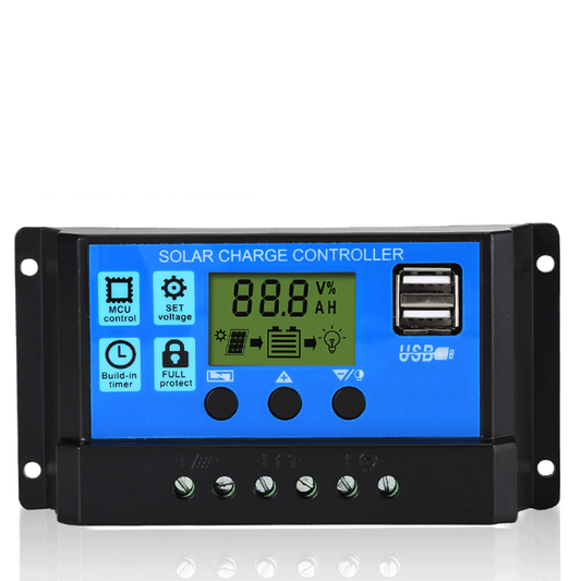 Battery charging solar controller